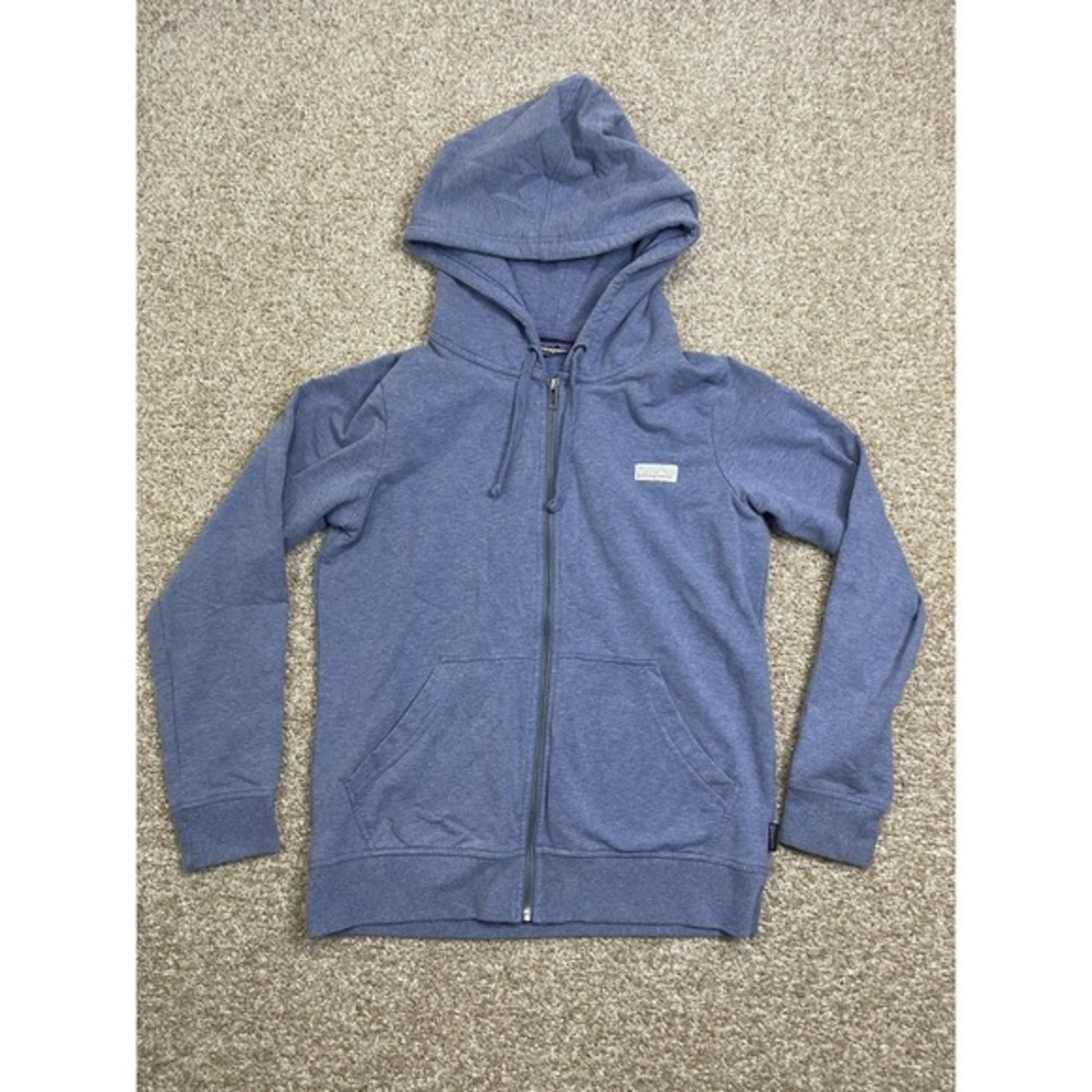Patagonia Worn Wear Organic Cotton Full Zip Hoody Sweater XS